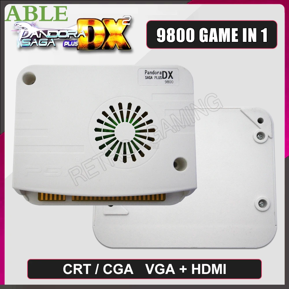 Pandora SAGA PLUS DX2 9800 in 1 アーケードゲーム 2023 New Pandora Saga Dx 9800 In 1 Game Box Family Version 1