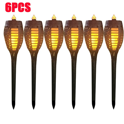 solar security light with motion sensor 1-8Pcs Solar Flame Lights Torch Outdoor Flickering Waterproof Solar 12LED  Light Garden Terrace Decoration Landscape Lawn Lamp solar stake lights Solar Lamps