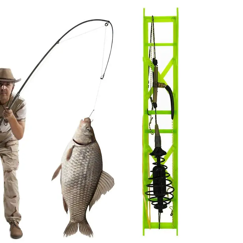 

Fishing Feeder Set Fishing Feeder Bait Cage Spring Holder Fixed-point Bait Nest Feeder Spring Fishing Accessories For Carp Pike