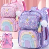 Cute Backpack For Primary School Student Stylish Portable Versatile Bag Breathable Preschool Books Bag Back To School Gift Girls 1
