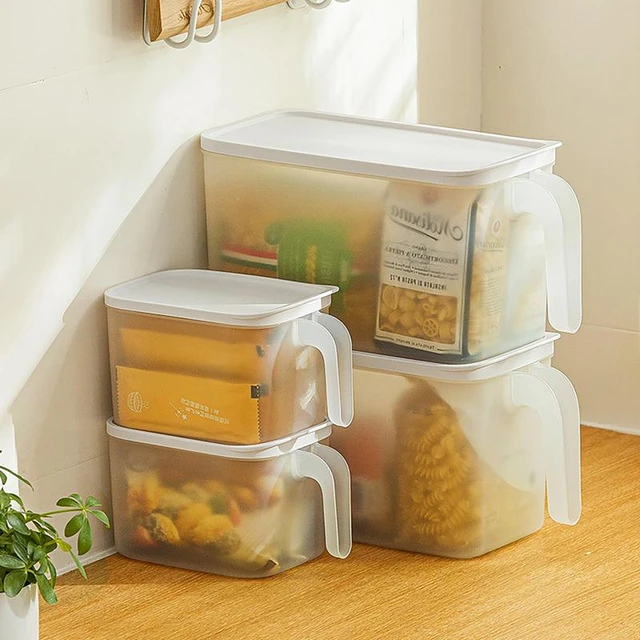 Plastic Kitchen Refrigerator Drawer Organizer  Kitchen Small Storage  Organizer Lid - Bottles,jars & Boxes - Aliexpress