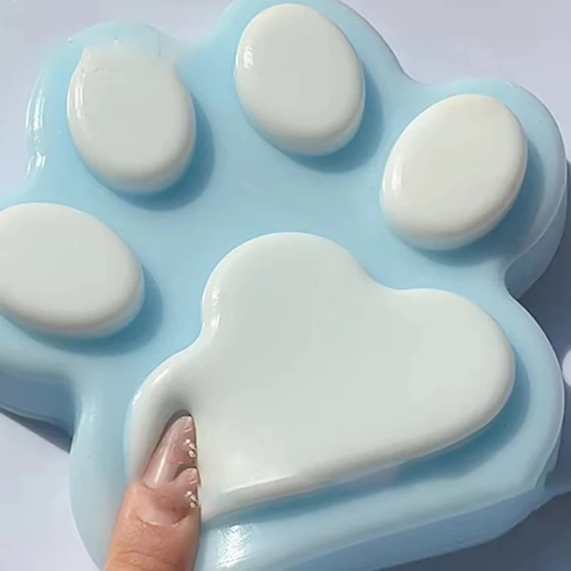 Deluxe Giant Cat Paw Stress Relief Jelly Toy
