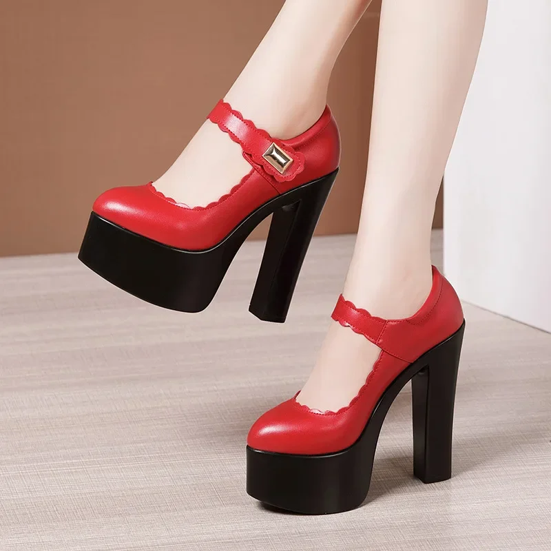 Plateau pumps 15 cm Clearance