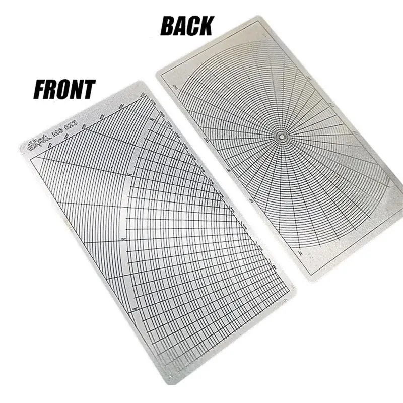 Hobby Craft Cutting Mat 2-1 Stainless Steel Masking Tape Multi Angle Stencil Cutting Mat Dual Sided Spray DIY Model Making Tools 6