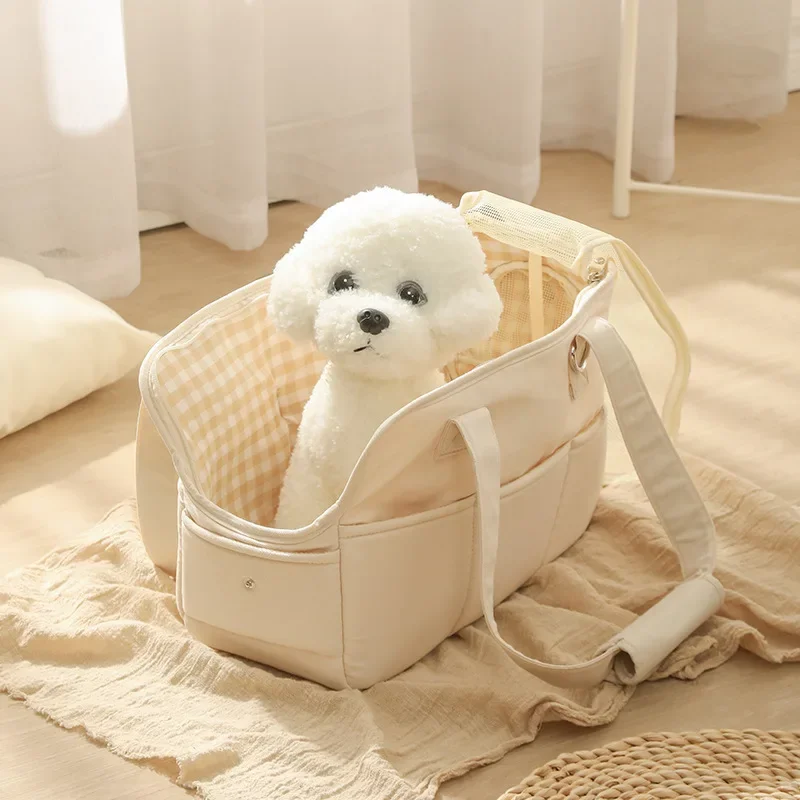 Small Dog Bag Puppy Carrier for Small Dogs Puppy Shoulder Handbag Pet Carrying for Chihuahua Dog Walking
