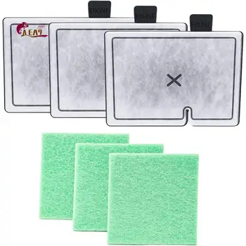 Kit di manutenzione per 3 mesi con filtro Cf1 AEA9-6 pezzi, cartucce filtranti per acquario, filtro per acquario interno Cf1