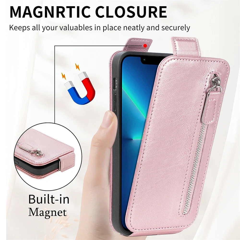 Book-style case with card holder pockets for iPhone SE 2022/SE 2020/8/7