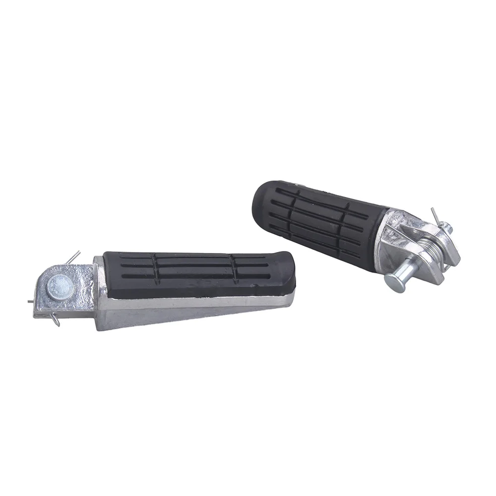 PHINDICE Repose-pieds Arrière Pour Moto Yamaha FZ1 2001-2005, FZ6 2004-2009, FZ6R 2009-2017 Noir