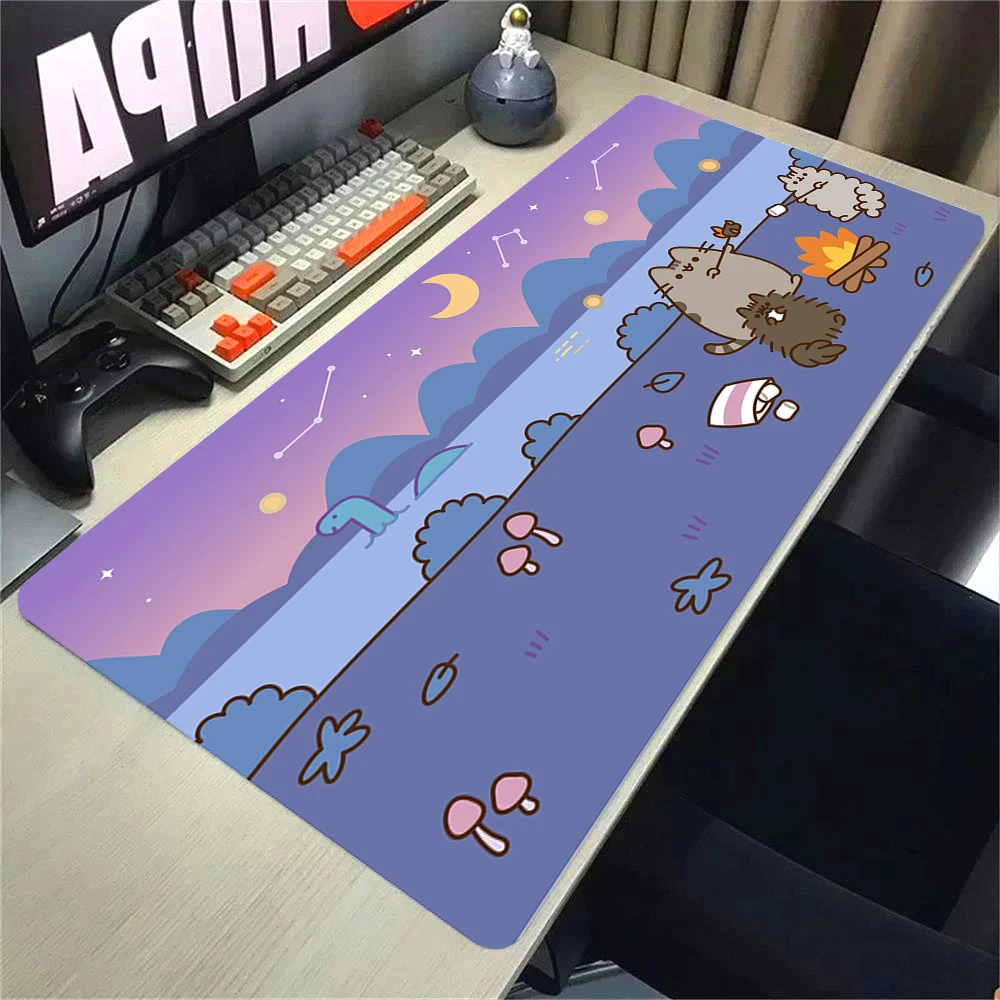 

Funny Top Quality Cute Baby Cat Natural Rubber Gaming Accessoey Mousepad Desk Mat Free Shipping Large Mouse Pad Keyboards Mat XL
