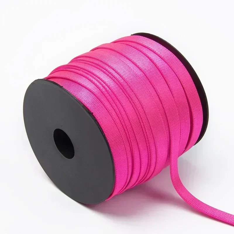 Colored Bra Elastic Strap – Polyester Elastic Band for Sewing Projects, Underwear, and Crafts (Available in Multiple Widths)