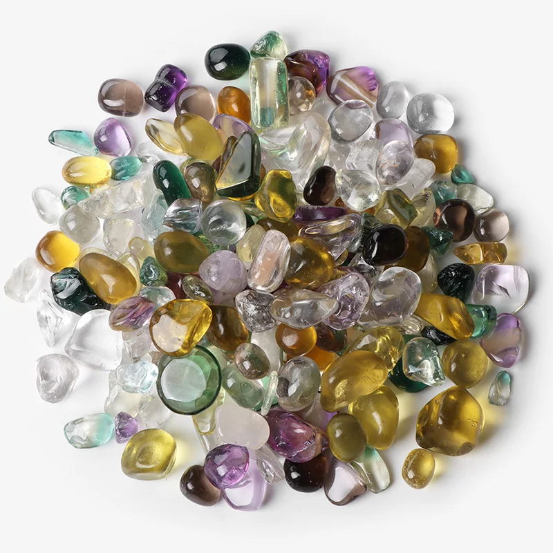 Natural Crystal Chip Stone Collection