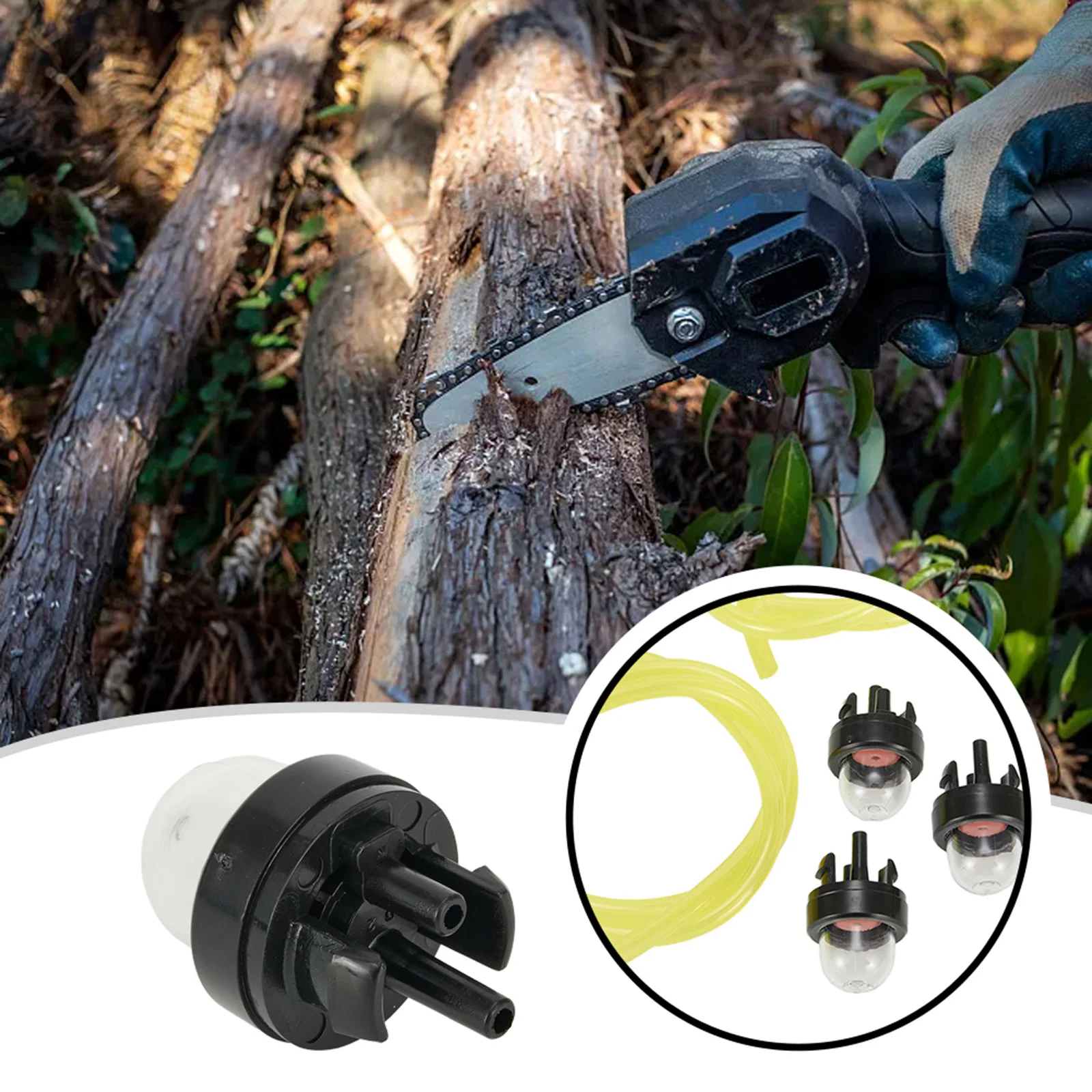 

1set Primer Bulb Fuel Pipe 188-512-1 For 235 236 240 Chainsaw CS40 CS4018 Garden Power Tool Replacement Accessories
