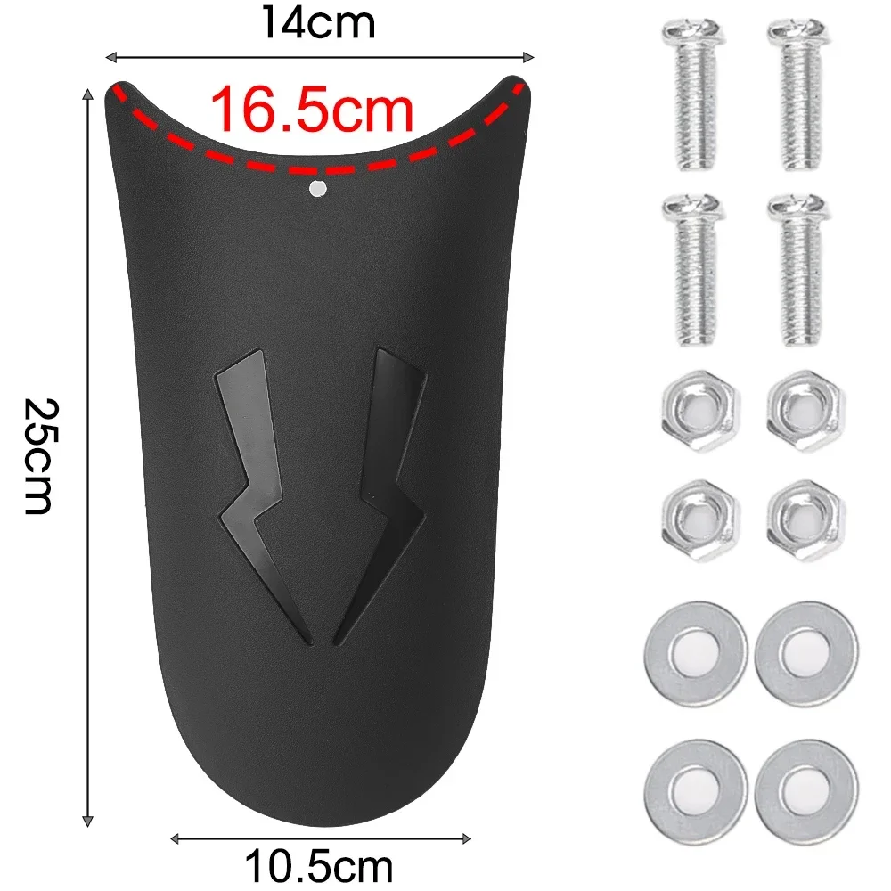 Universal Motorcycle Electric Vehicle Mudguard Extension Plate Splash Guard