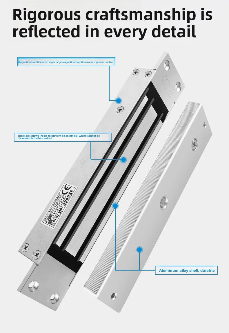 280kg concealed single-door community advertising door embedded access control e