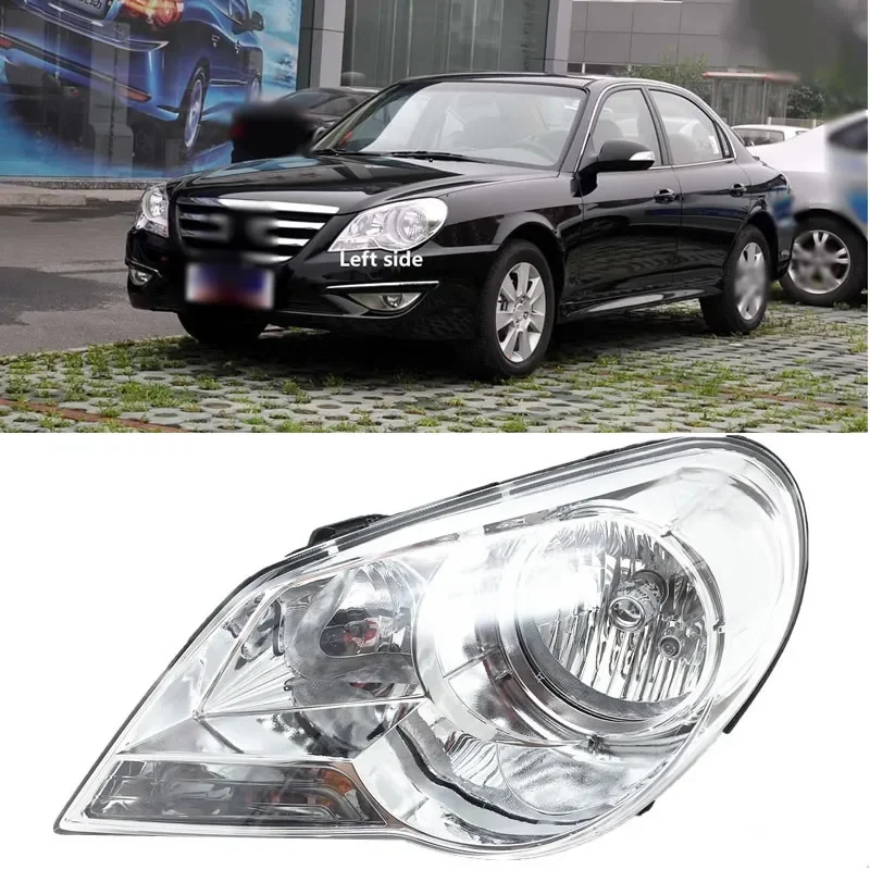 

for Hyundai 2009-2013 Car Headlights Shell Headlamp Cover Lamp Shade Transparent Lampshade Replace Original Glass Lens