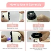 Electric Nail Clipper 3Speed Levels Automatic Nail Clipper Nail Clip Storage and LCD Light USB for Adults Seniors Babies Kids 5