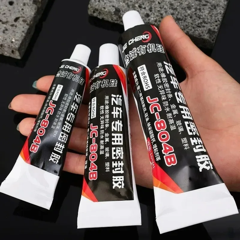 Automotive Sealant Windshield Sealant Efficient Window Glue Universal Waterproof Glue Repair Sealer Black