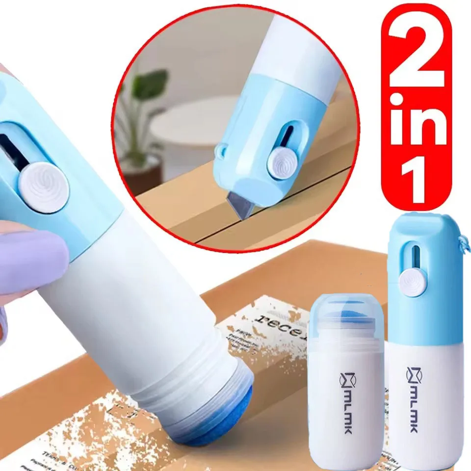 20ML 열 감지 종이 지우개 박스 오프너 신분 정보 프라이버시 보호 지우개 박스 오프너 정보 도용 방지 스탬프