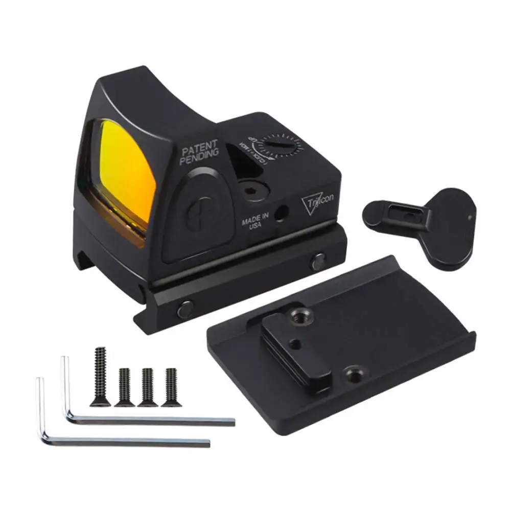 

Tactical Pistol Mini Red Dot Sight Holographic Scope RMR for Glock G17 19 9x19mm