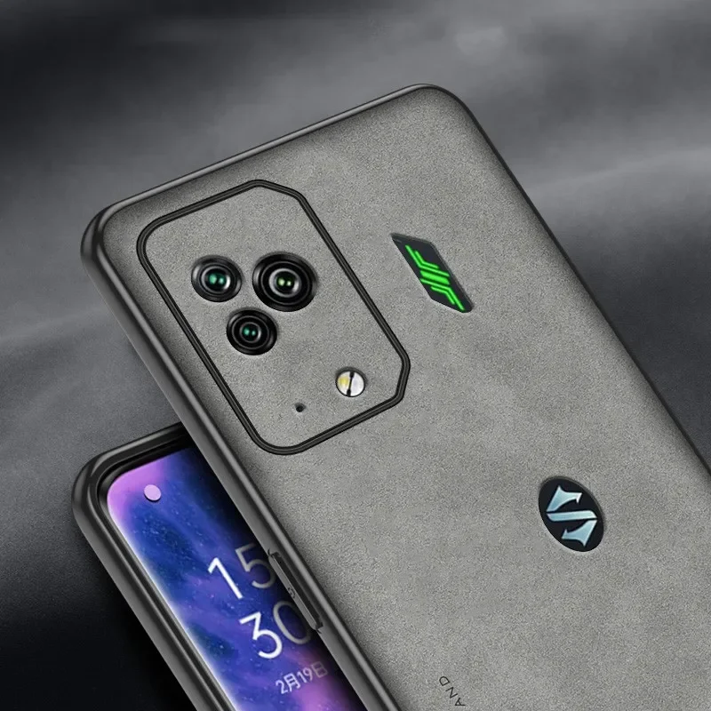 Leather Silicone Phone Case – Full Protection