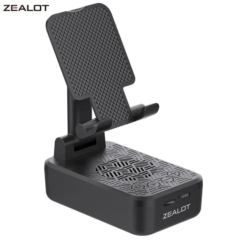 Soporte Para Teléfono Celular Con Altavoz Bluetooth Nalámbrco Y Base