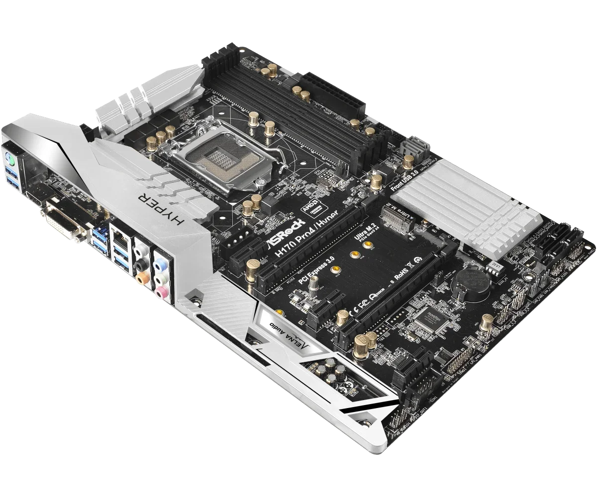 ASRock H170 Pro4 マザーボード ➕ I7 7700k 71GVc4adFTL._AC_UF350,