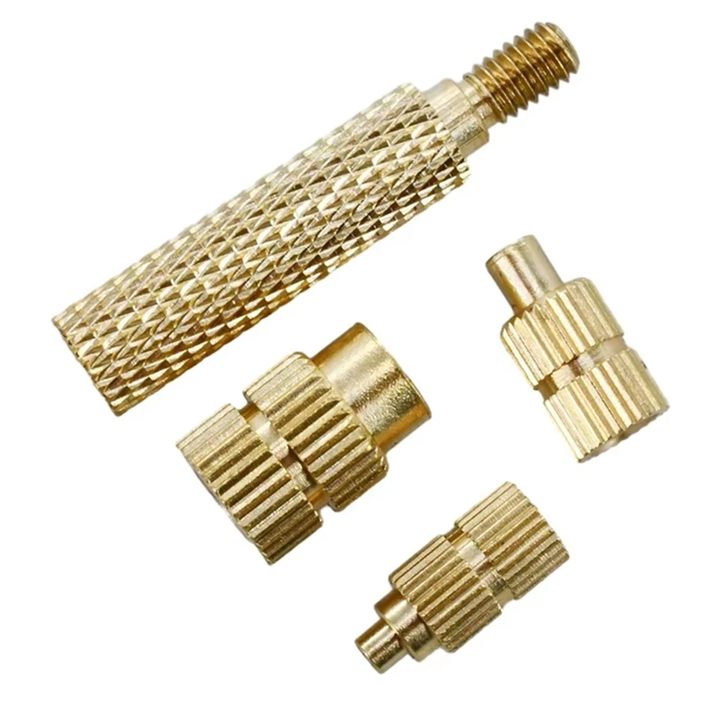 A83I-Heat Set Insert Tool M2-M8 Hot Melt Brass Knurled Nut Embedded Insertion Tip Press Adapter TS100/TS101 Soldering Iron