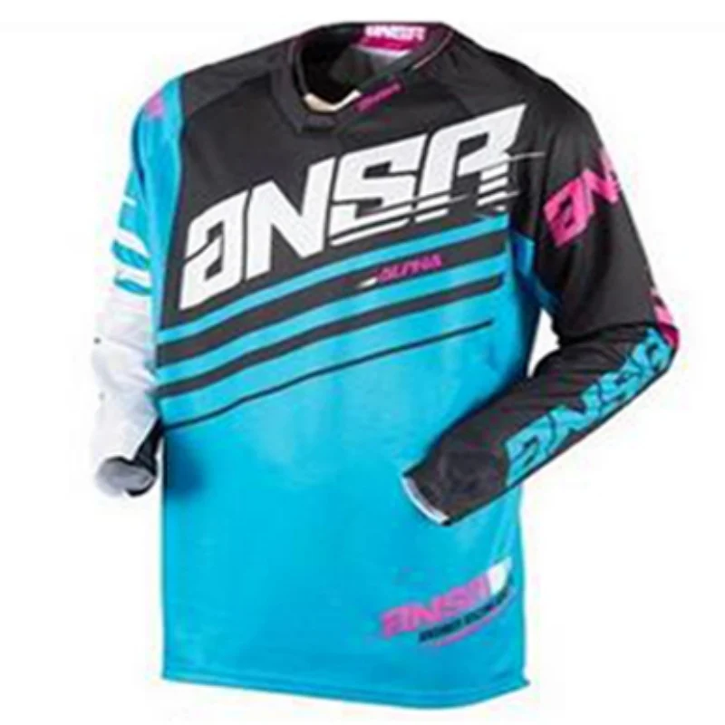 Camiseta De Manga Larga para montar en bicicleta para Hombres, Nueva Velocidad, Verano