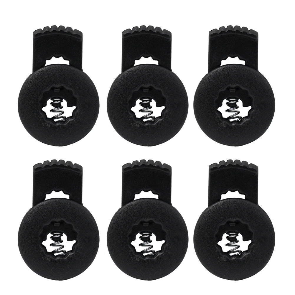 Spring Buckle Baseball Glove Locks Black Outdoor Sports Plastic Practical Softball Buckle Adjustable