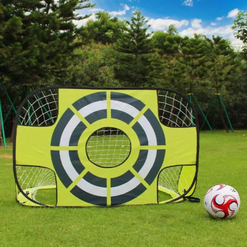 Soccer Goals Portable Football Target for Soccer Cage Net Foldable Gate Impact-Resistant Grass Football Training and Exercise