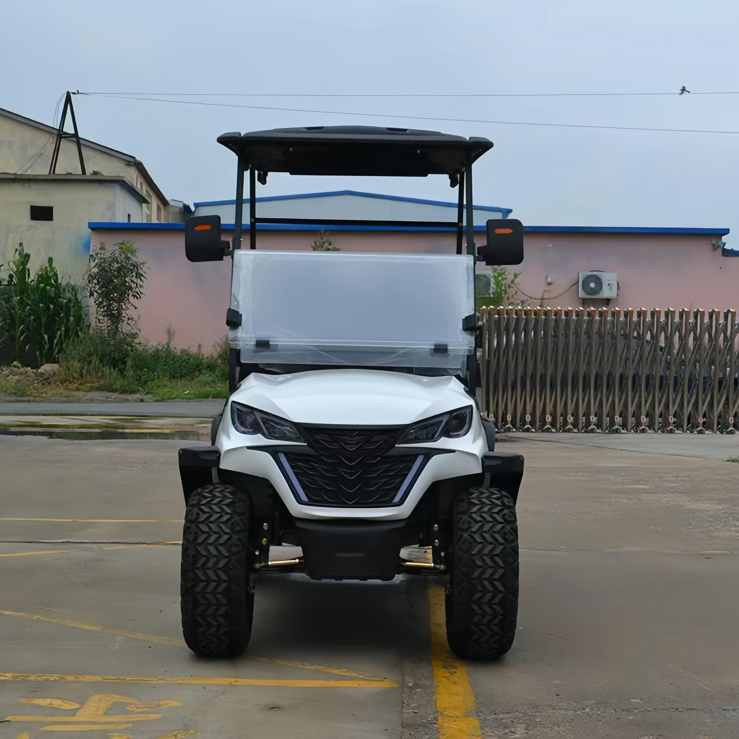 Off Road Street Legal 48V 72V Lithium Battery Karts Car Buggy 4 6 Seater carrito de Electric Golf Cart