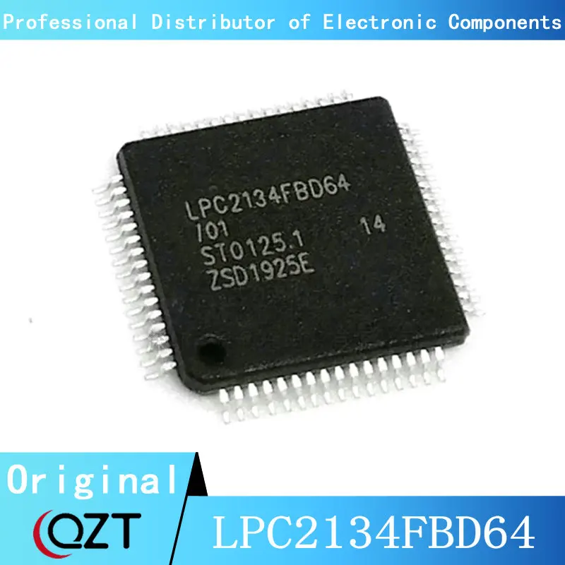 

10pcs/lot LPC2134FBD64 QFP LPC2134 2134FBD64 LQFP-64 chip New spot