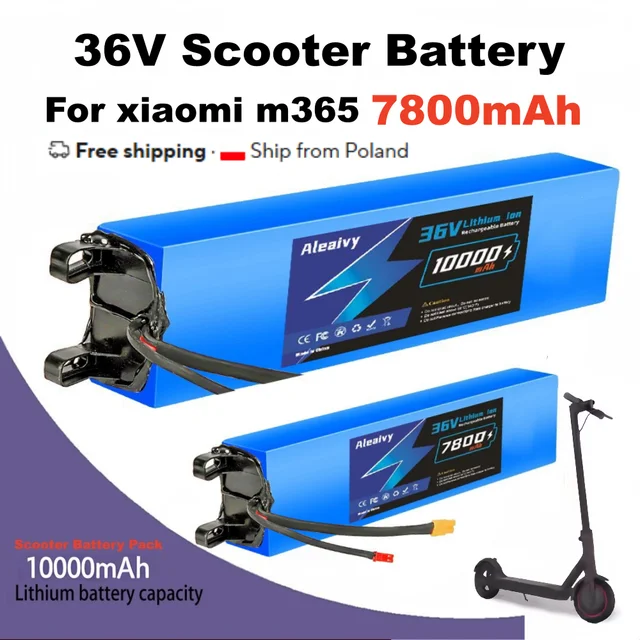 Expédition depuis la pologne 10S3P 36V 7800mAh batterie de Scooter électrique 18650 Lithium M365 Scooter électrique 36v 10Ah batterie 1