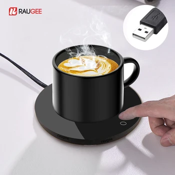 Mug Warmer USB Coffee Cup Heater Electic Milk Tea Coffee Cup Warmer Thermostatic Heating Coaster Cup Mug Warmer for Office Home 1