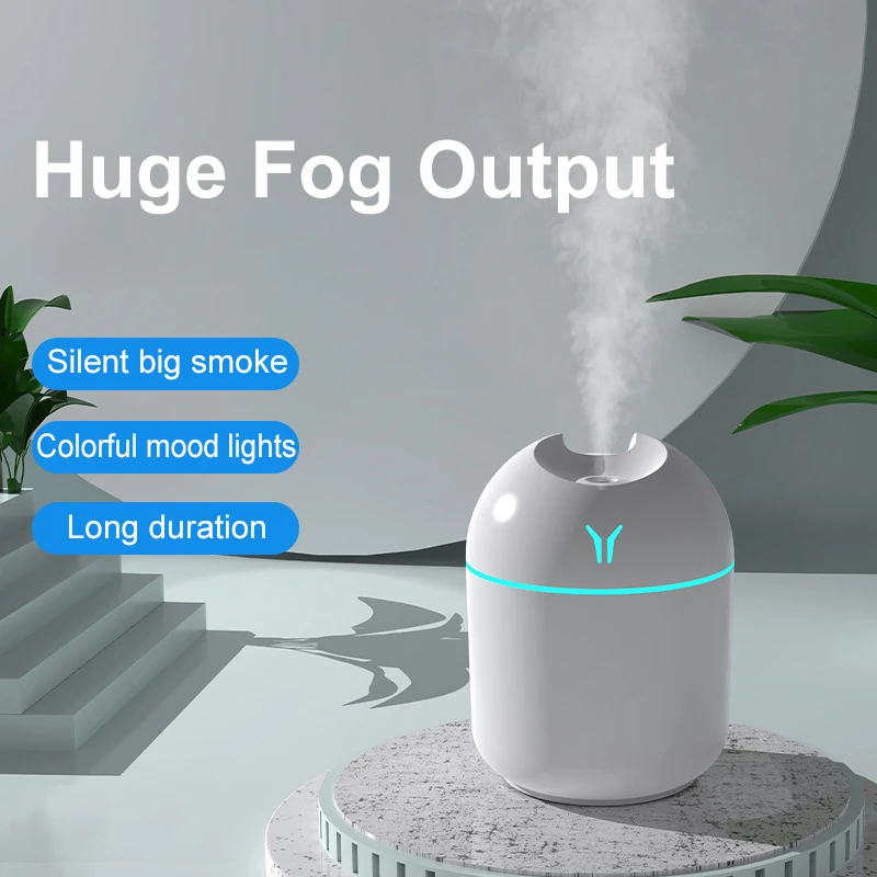 250ML Mini Air Humidifier USB Mute Essential Oil Diffuser 2