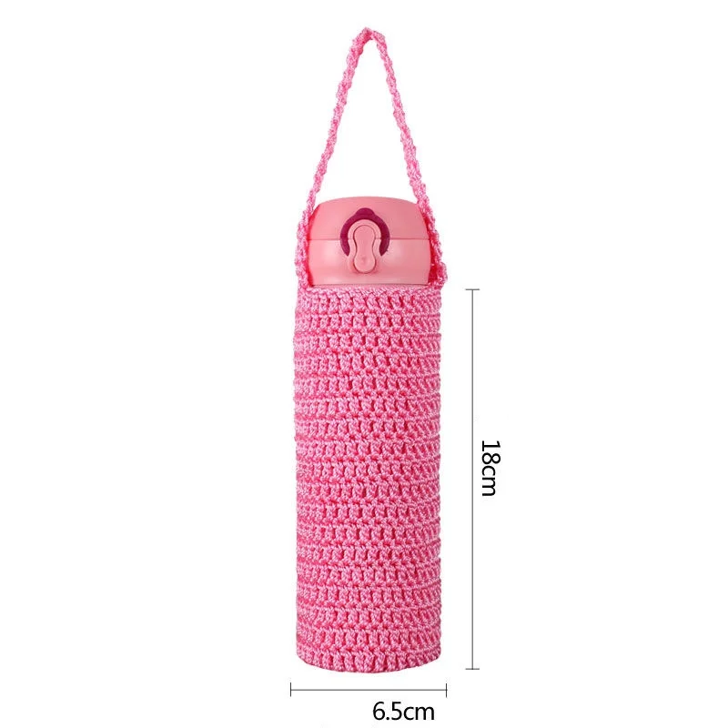 Crochet Tumbler Cover Aquaflask Holder Tumbler Case Holder Bag Hydroflask  Cover Water Bottle Bags SUGAW