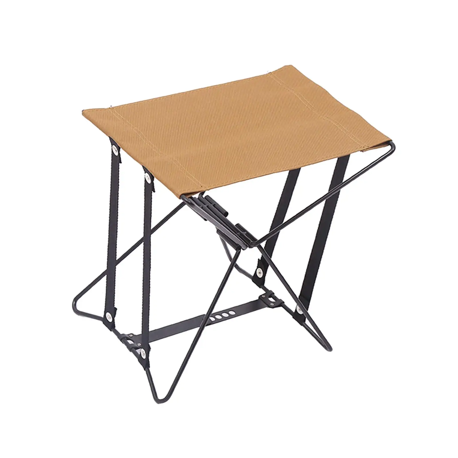 Portable Folding Stool with Carry Bag Camping Stool for Garden Travel Patio