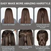 6pcs Hair Brush Set Spray Bottle Hair Braiding Loop Rat Tail Comb Teasing Hair Brsuh Edge Hair Brush Curly Hair Accessories 5