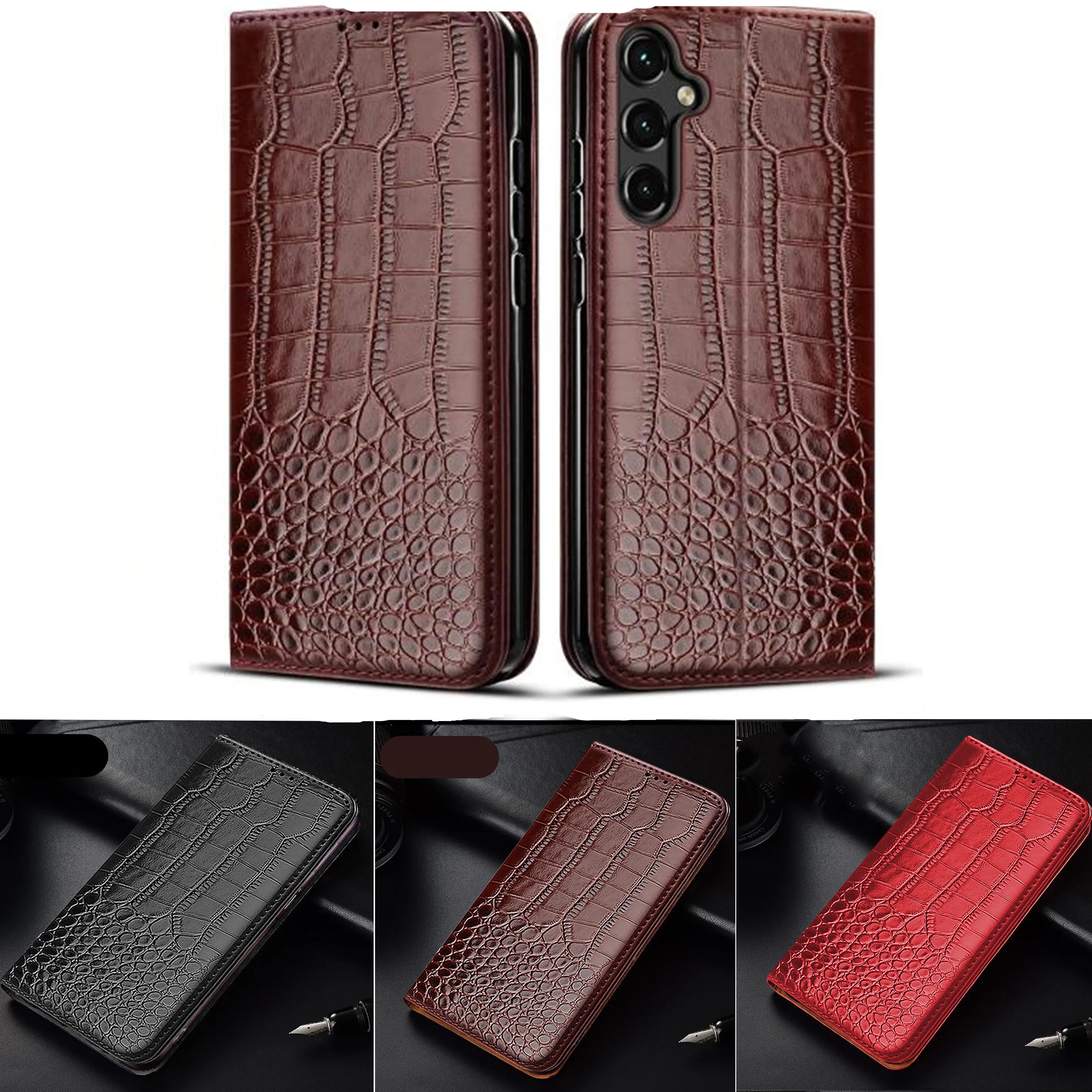 Custodia A Portafoglio Per Samsung Galaxy A34 5G Cover Case On Per Samsung A34 5G A 34 A34Case Borse Protettive Per Telefono In Pelle Coque