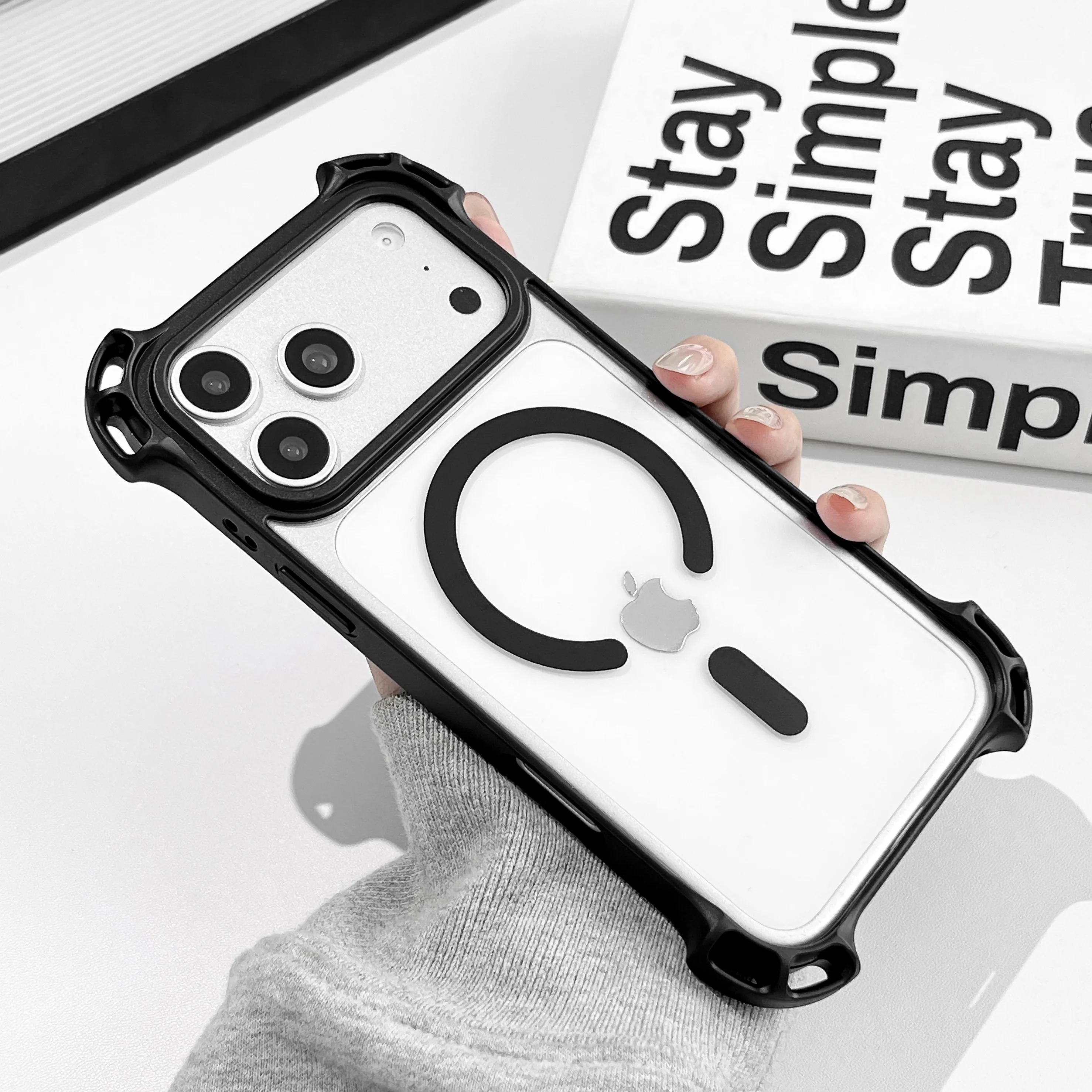 Creative Drone Anti-Drop Magnetic Case with Transparent Crossbody Shell