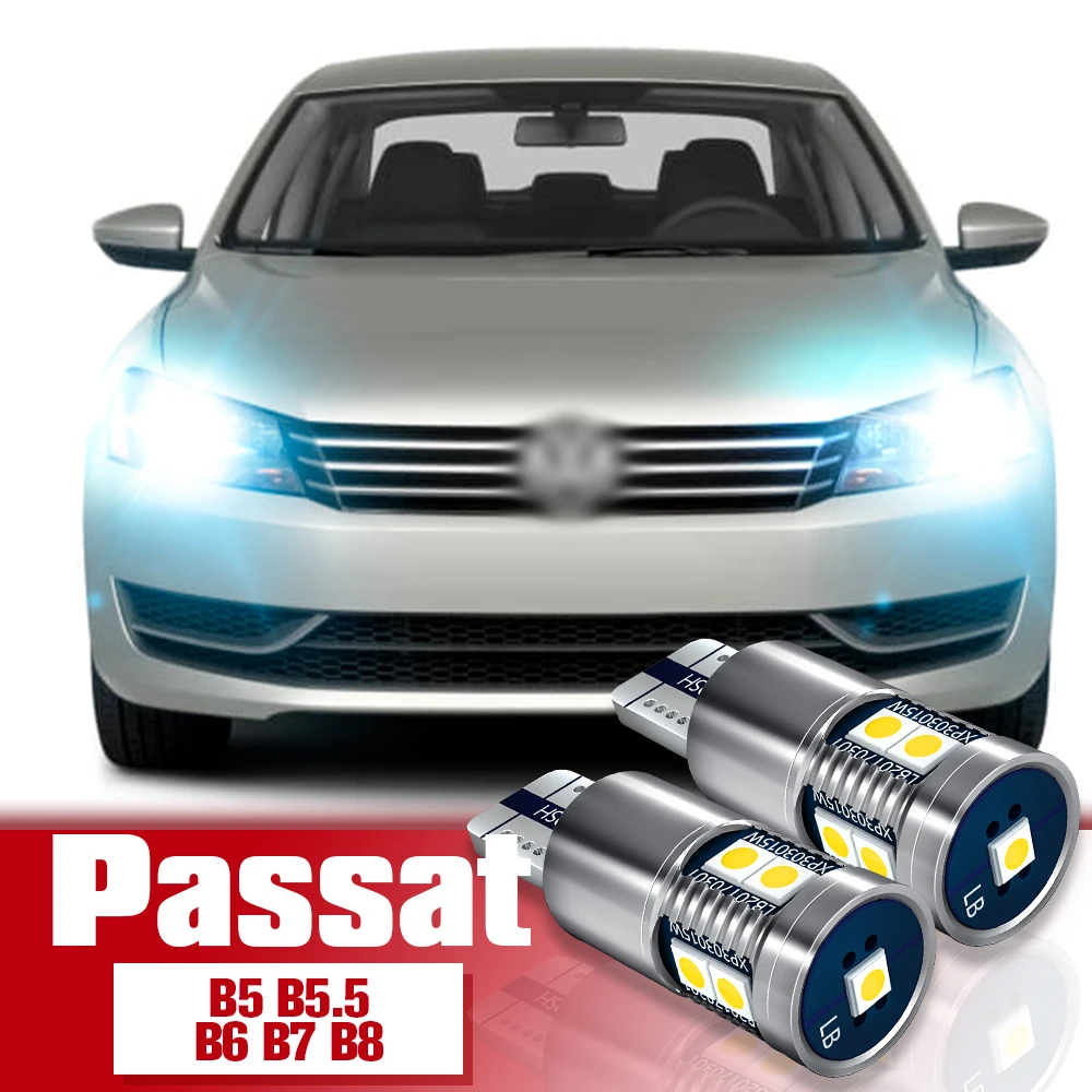

Parking Light Accessories Bulb 2pcs LED Clearance Lamp For VW Volkswagen Passat B5 B5.5 B6 B7 B8 CC 1996-2020 2012 2013 2014