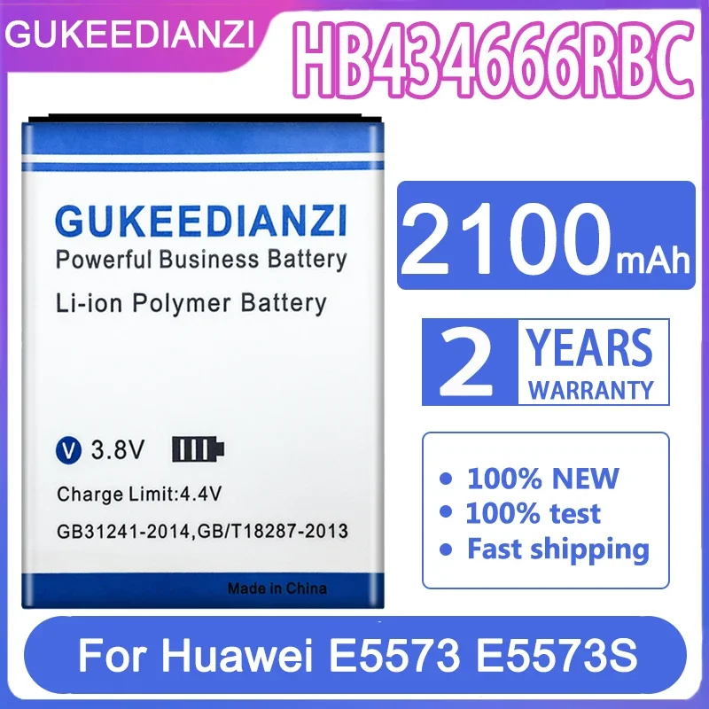 Gukeedianzi Nuova Batteria 2100Mah Muslimex Per Huawei E5573 E5573S E5573S-32 E5573S-320 E5573S-606 E5573S-806 Megafon Mr150-3