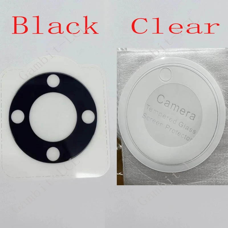 Ultra-Clear 3D 9H HD Camera Lens Tempered Glass Protector with Back Screen Shield