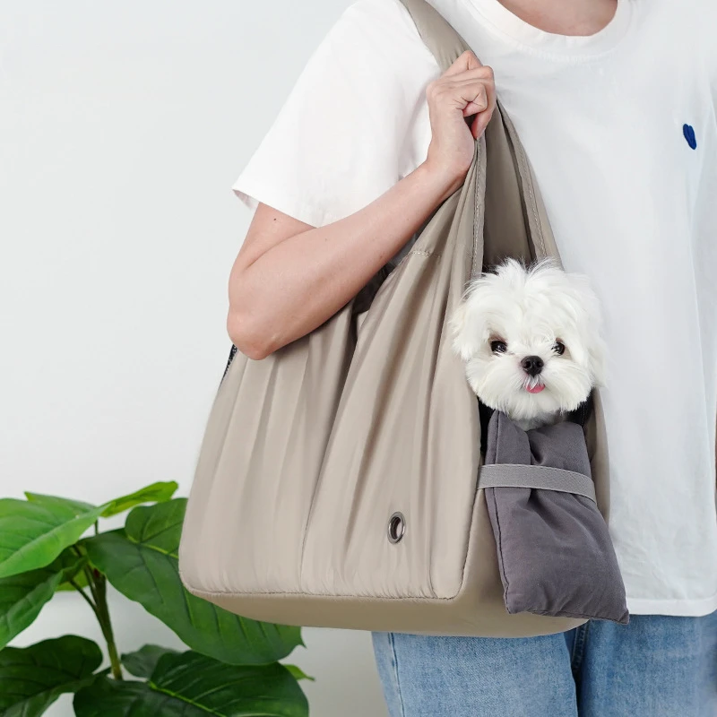 Pet Summer Breathable Handbag Multifunctional Dog Bag Cat Bag Teddy Bichon Portable One-shoulder Messenger