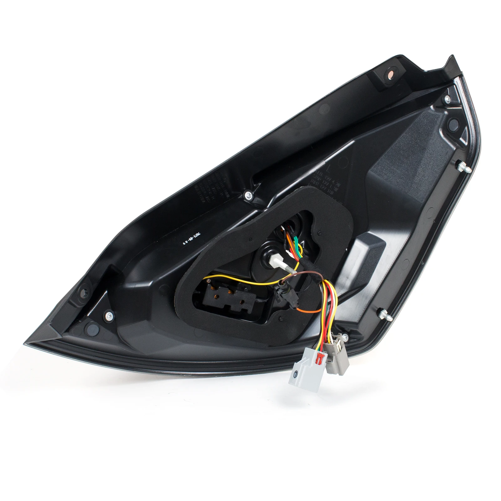 LED-Rückleuchten für Ford Fiesta 2008-2017 MK VI mit Sequenziellem Blinker und Start-Animation Graue Heckleuchten-Einheit – Detail 5