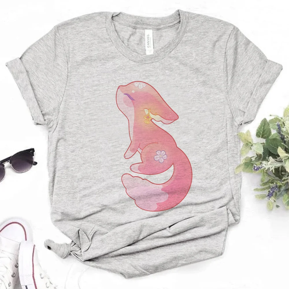 

Yae Miko tshirt women designer t-shirts girl designer clothes