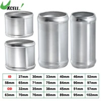 UXCELL 27mm-97mm ID 32mm-102mm OD Car Adapter Joiner Pipe Universal 76mm Length Connector Tubing Adapter Aluminum Alloy 1