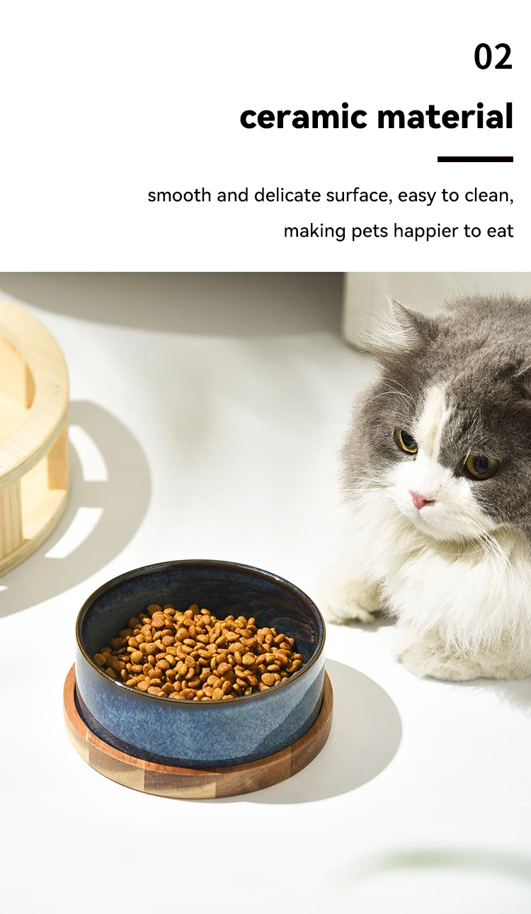 Ceramic Pet Food Water Feeder - PeticaDeals