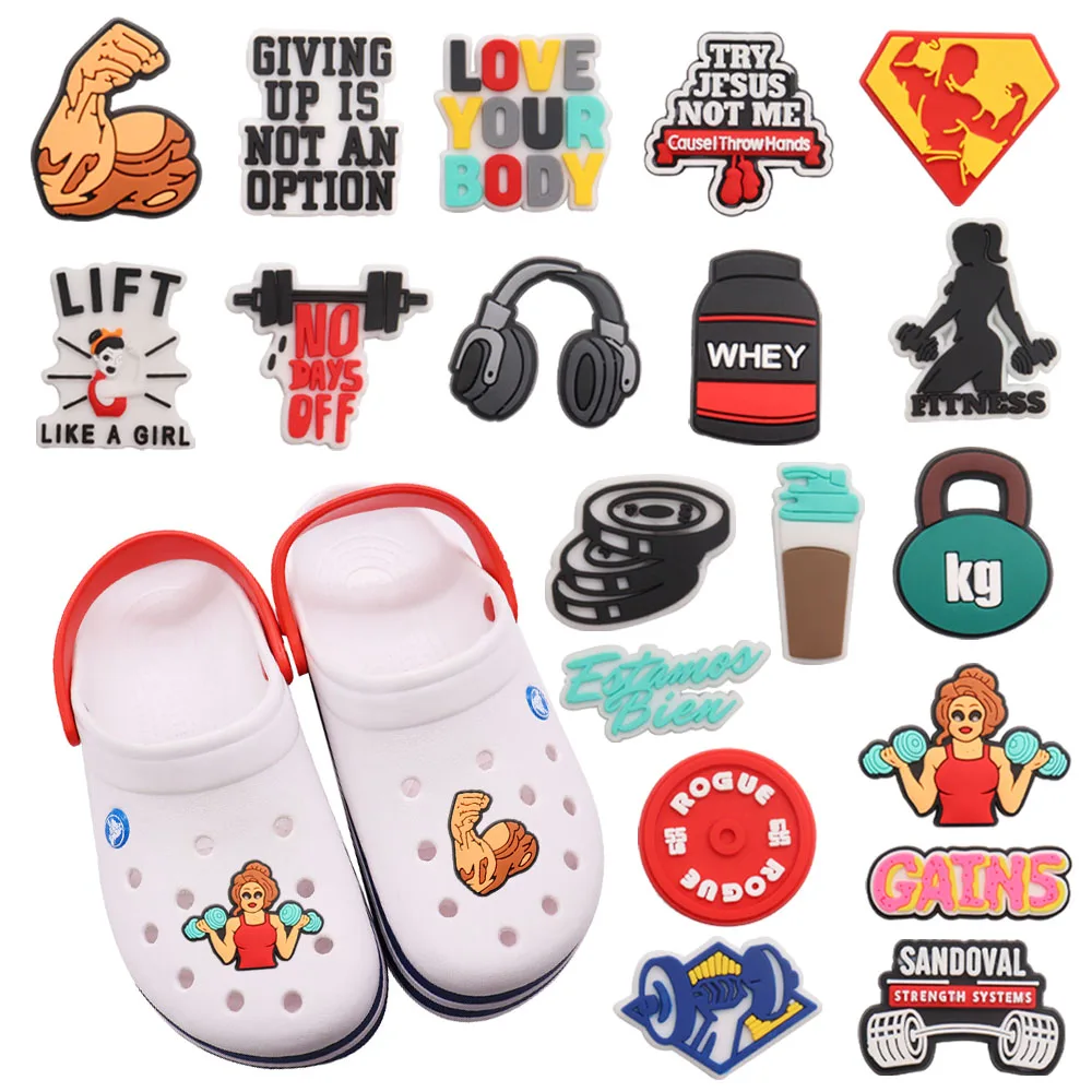   Pvc Ź Ŭ Ʒ   ҳ ƮϽ  ü ý Diy Croc Jibz , 50 