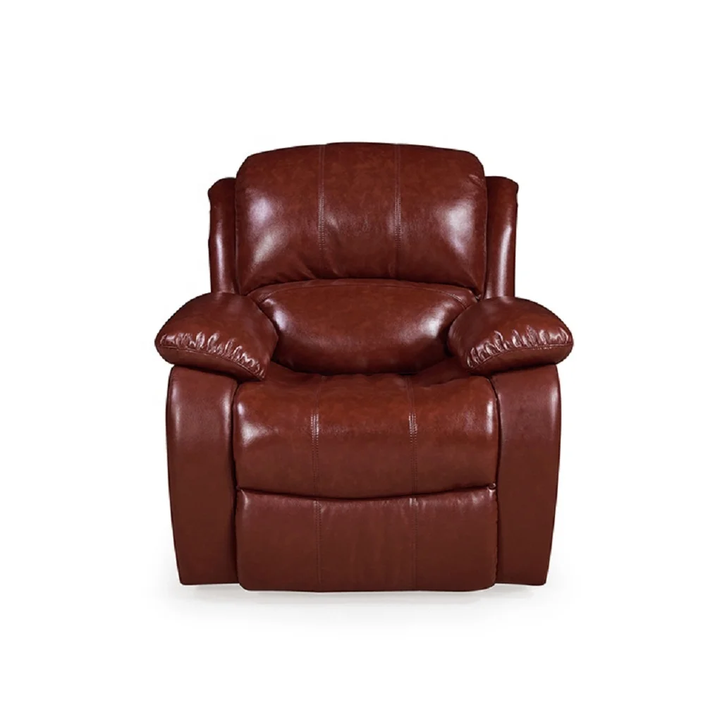 

economic big size modern electric operation single seat sofa recliner with genuine leather or fabric for business and home use